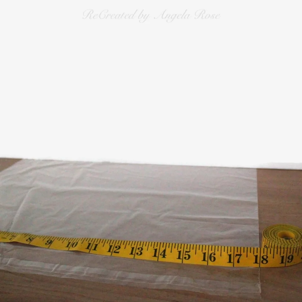 25 18 x 24 Poly Bags - Clear - Suffocation Warning